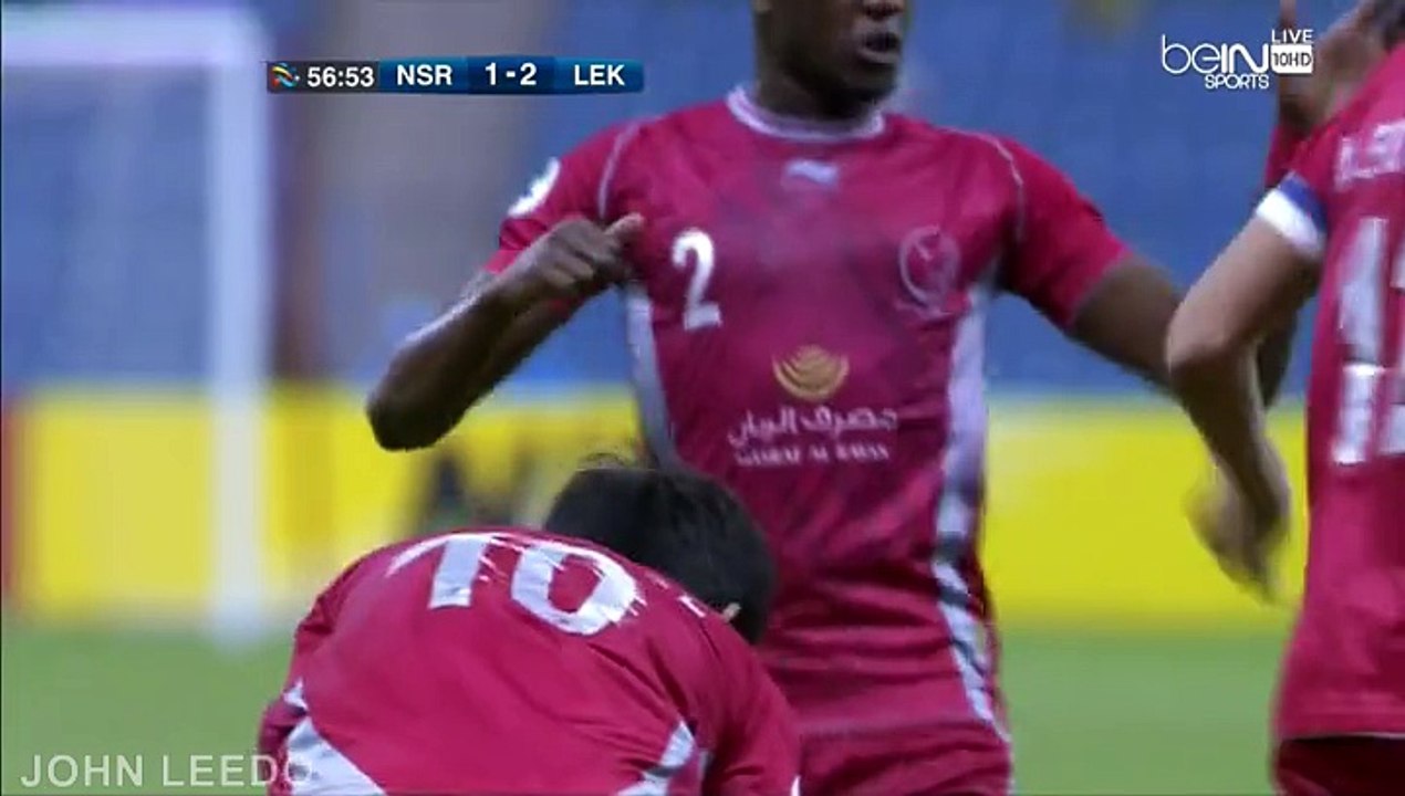 هدف لخويا الثالث على النصر دوري أبطال آسيا 2015 الجولة السادسة إياب