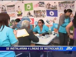 Inicia primera fase de metrocables en Quito