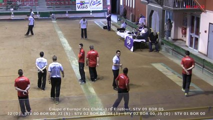 Mène 2, double Belay contre Capello, Saint-Vulbas contre Borgonese, Coupe d'Europe des Clubs, Saint-Vulbas 2015