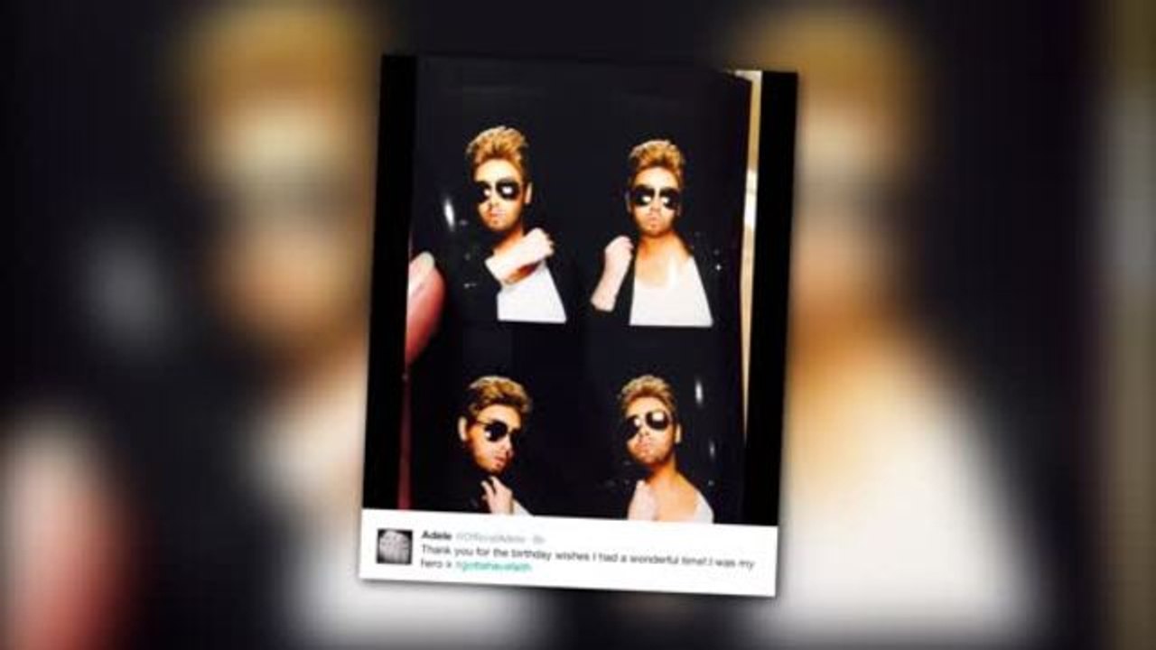 Adele Celebrates Birthday in Costume