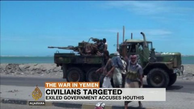Fleeing civilians killed in Yemen's port city of Aden