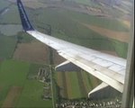 Boeing 737 - Landing in Kosice ( flight from Bratislava )