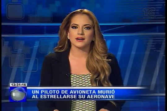Un piloto de avioneta murió al estrellarse su aeronave