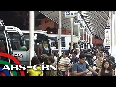 Influx of bus passengers in bus terminals are expected