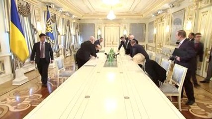 Ukrayna Devlet Başkanı Poroşenko