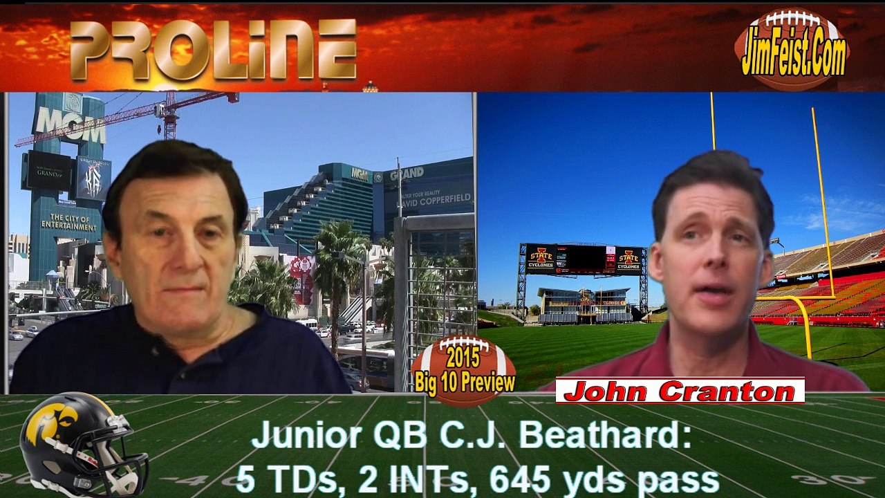 2015 Big 10 College Football Betting Preview Part II (Wisconsin, Nebraska, Iowa, Northwestern)