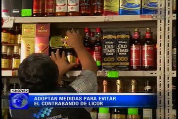 Adoptan medidas para evitar el contrabando de licor