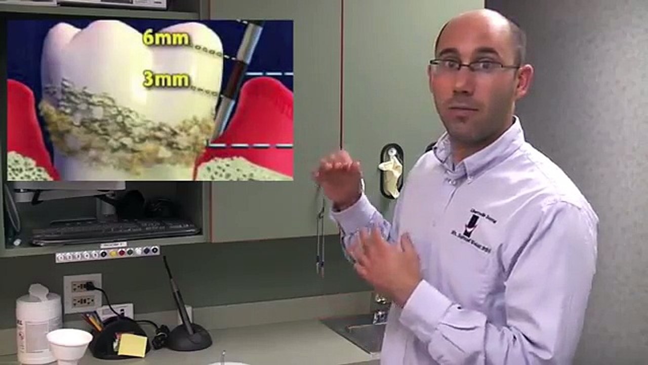 How to use a Waterpik to help Stop GUM DISEASE at home w/ Libertyville IL Dentist Dr. Sam Weisz