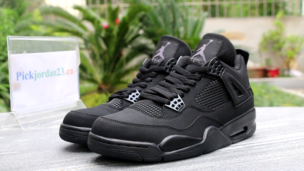 Air Jordan 4 “Black Cat” 2014 HD Review From PickJordan23.ru