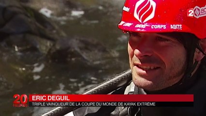 Le saut de cascade en kayak, un sport en vogue