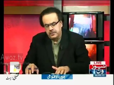 Dr. Shahid Masood declares PML-N Decision of Challenging NA -125 verdict BEHOODA