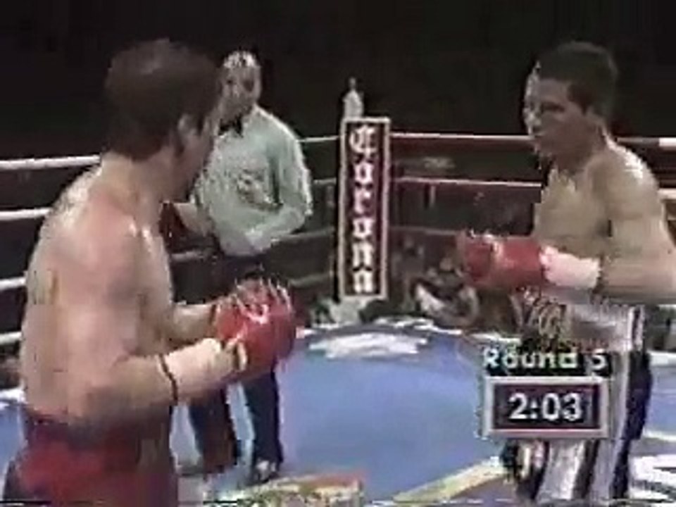 Julio Cesar Chavez VS Greg Haugen Round 5