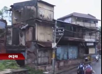 Sandesh News Bharuch 5 house collapse due to heavy rain