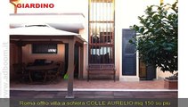 ROMA,    VILLA A SCHIERA  COLLE AURELIO MQ 150 EURO 350.000