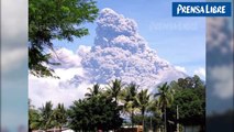 Erupción en volcán de Fuego; evacúan a comunidades en riesgo