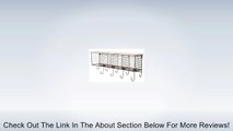 4 Cubby Wall Shelf with White Top Review