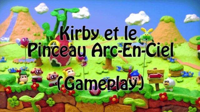 Kirby et le Pinceau Arc-En-Ciel Gameplay
