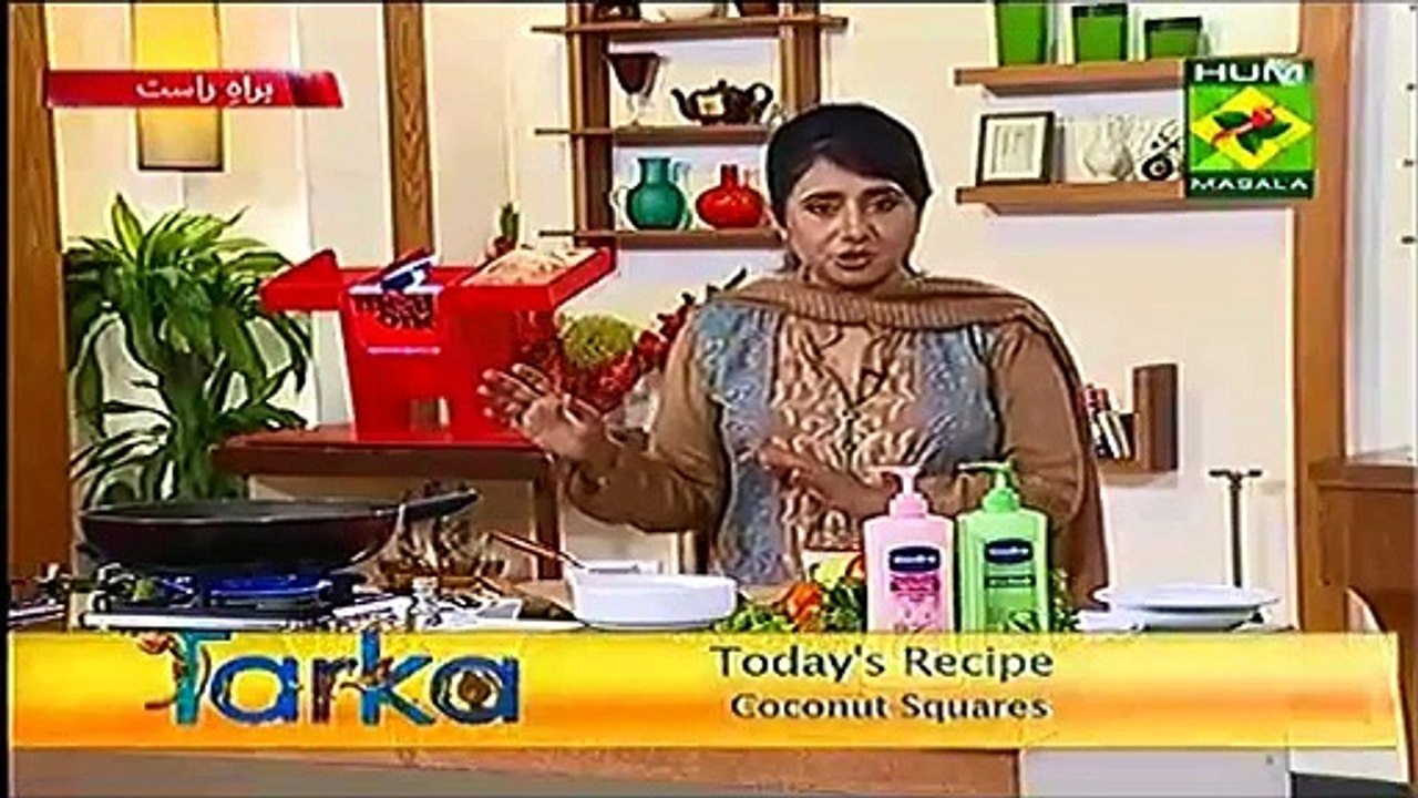 coconut squars