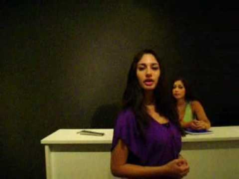 Presenting during camera movement