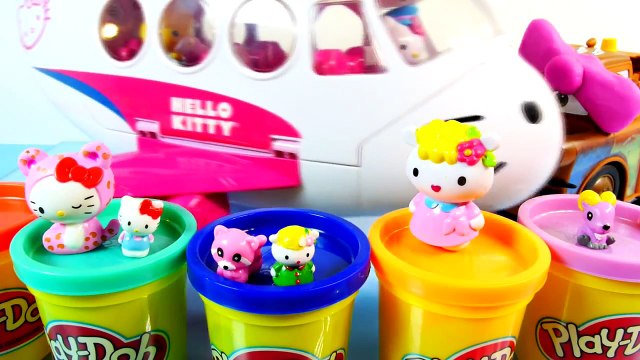 40 Play Doh Kinder Surprise Eggs PIXAR CARS BARBIE TRASH PACK DISNEY PRINCESS HELLO KITTY