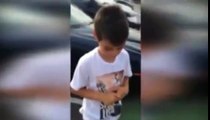 Boy says tearful Goodbye to Dad at Airport then Gets a SURPRISE