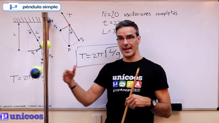 Pendulo simple 02 BACHILLERATO fisica armonico simple M.A.S.