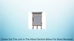Galvanized Steel Metal Wall Mailbox with 3 Coat Hooks Review