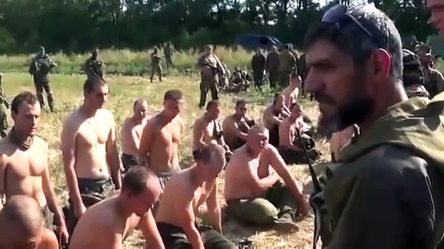 2014-08-30. Иловайск. Пленные каратели. Тербаты Донбасс , Азов , Днепр , ВСУ