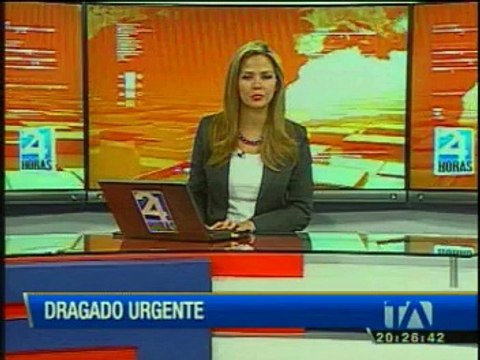 Alcalde Nebot advierte sobre riesgos de no dragar el río Guayas