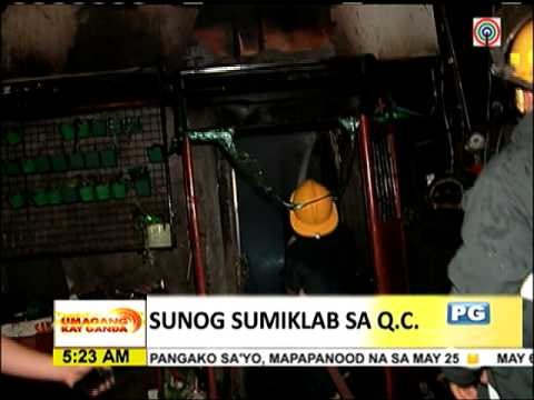 Ilang bahay sa Novaliches, nasunog