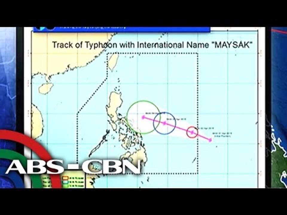 Where Typhoon Chedeng will landfall?
