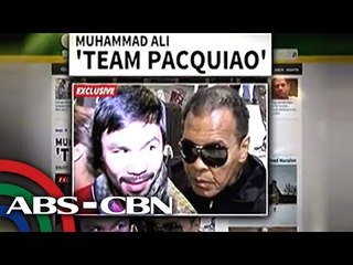 Ali, suportado si Pacquiao sa 'Fight of the Century'