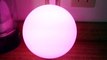 Ivation Glow Ball Cool Multi Color RGB LED Mood Lamp Review