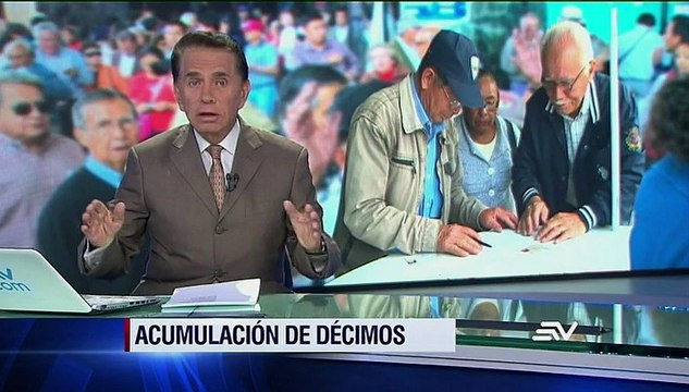 Jubilados podrán pedir acumular sus décimos desde internet