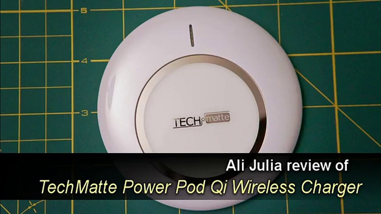 TechMatte Power Pod Qi Wireless Charger Review