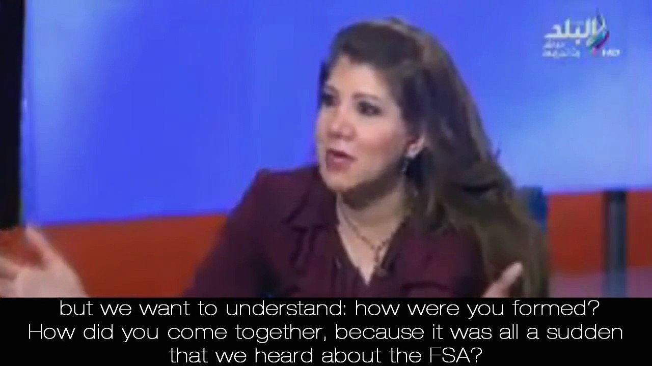 FSA's comments on Islamic movements like Hizb ut Tahrir: FSA Commander's TV interview [July 2012]