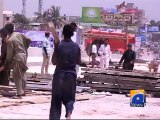 Karachi: Flyovers Construction at Malir-07 May 2015