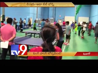 Huge response for TAGC Ping Pong Tournament - Chicago -USA