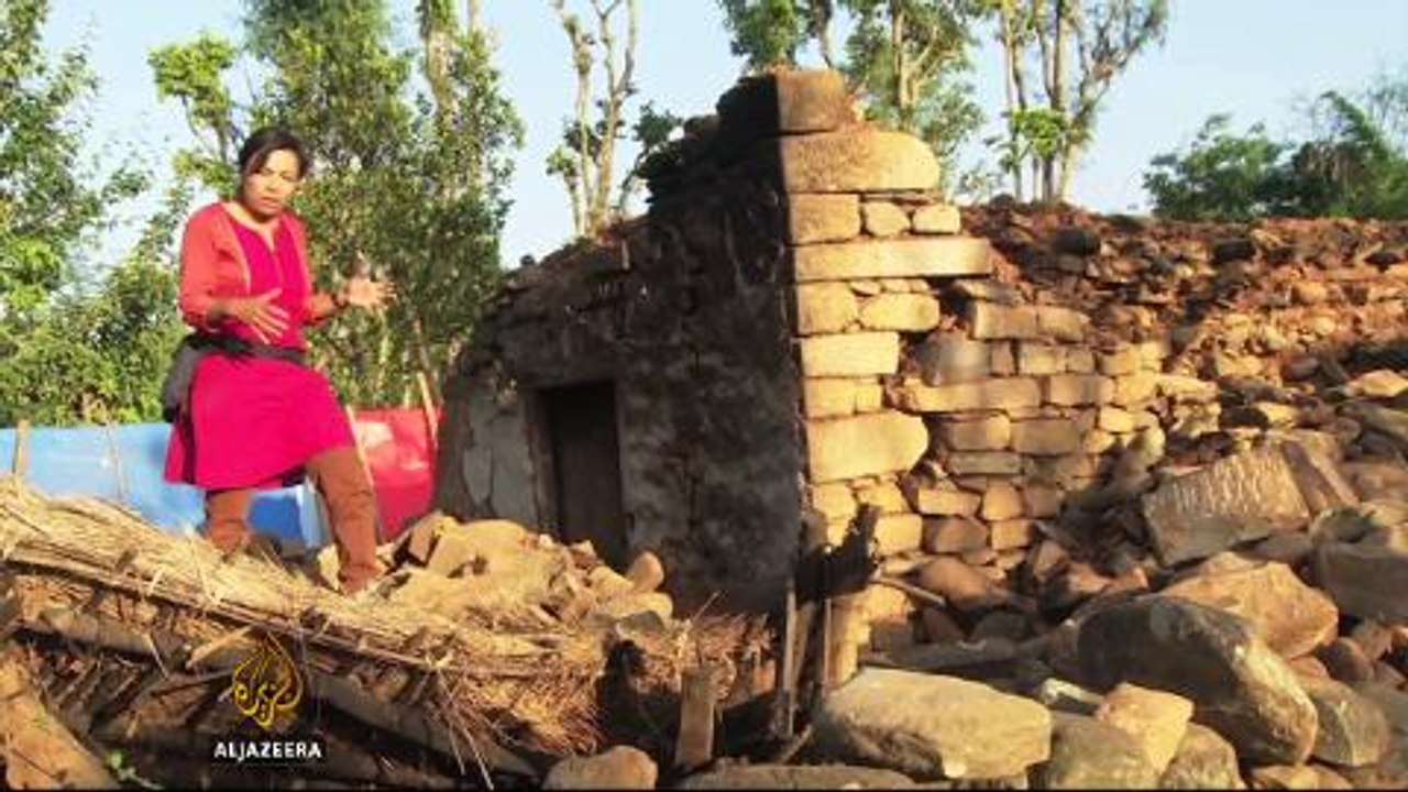Nepal worker returns home to loss and devastation