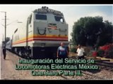Servicio de Locomotoras Eléctricas con Tren No. 5
