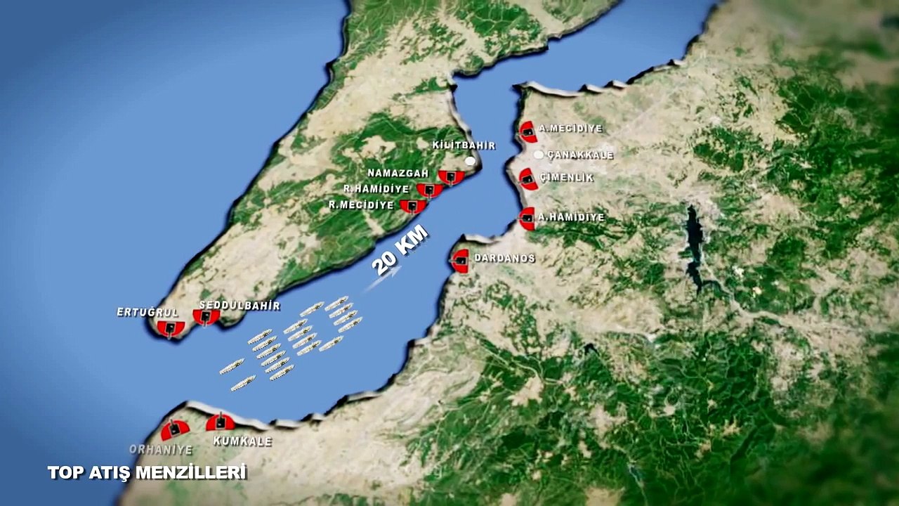 Çanakkale Günlükleri - 1. Bölüm | Büyük Deniz Savaşı - İlk Gün | Belgesel