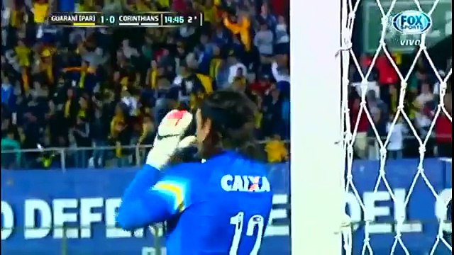 Guarani 2 vs 0 Corinthians ~ [Copa Libertadores] - 06.05.2015 - Todos os gols & Resumo