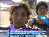 Encuentran restos humanos que serían del periodista Pedro Yauri asesinado en el Fujimorismo