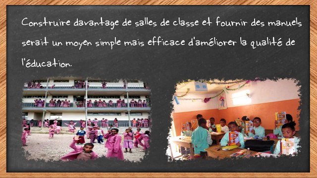 Bâtir des écoles...Bâtir l'Afrique...