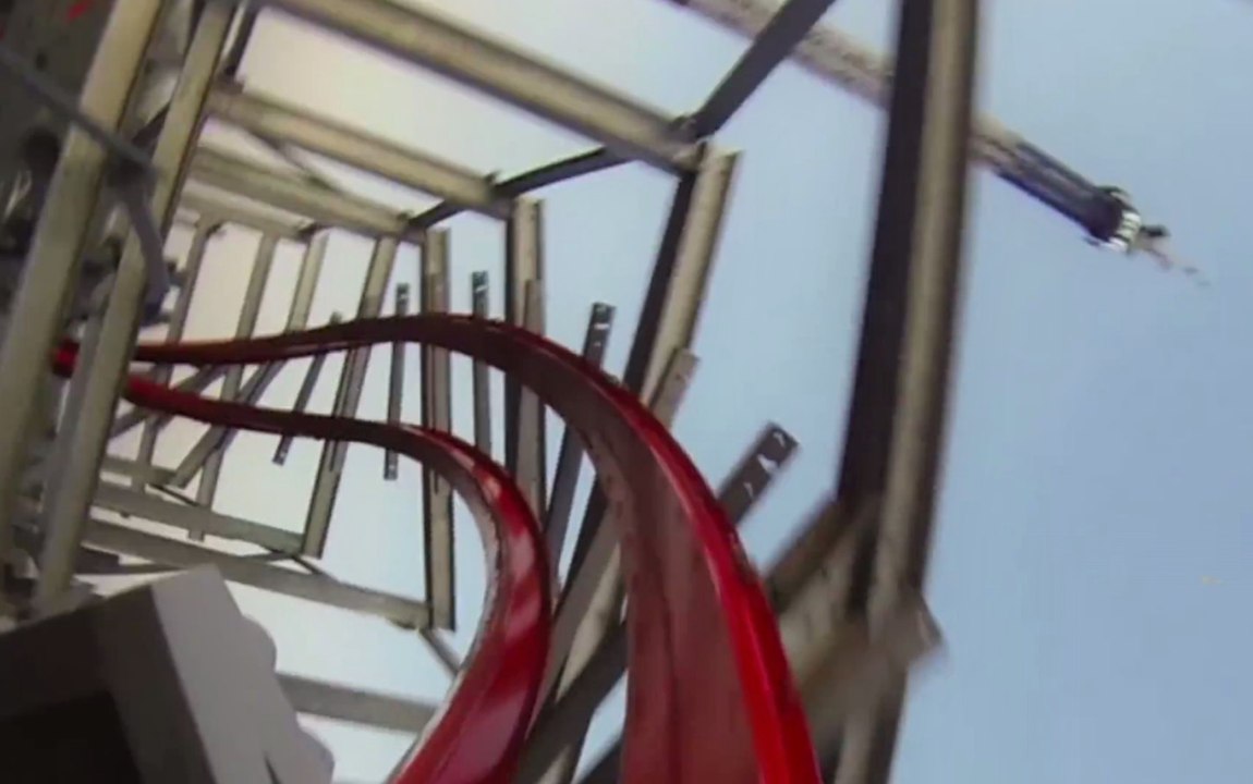 Vidéo onride pour Wicked Cyclone à Six Flags New England