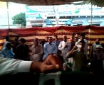 Abdul Razzaq Jadon Addressing HQM Labor Wing HLF Jalsa On Labor Day At Gul Ahmed Chorangi.