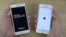 Samsung Galaxy A5 vs. iPhone 6 - Which Is Faster- (4K)