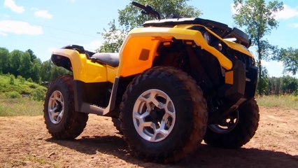 2013 Can-Am Outlander 500 ATV Test Ride