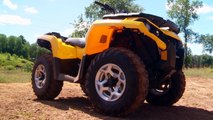 2013 Can-Am Outlander 500 ATV Test Ride