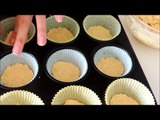 Nutella Surprise Cheesecakes : easy mini cheesecake recipe
